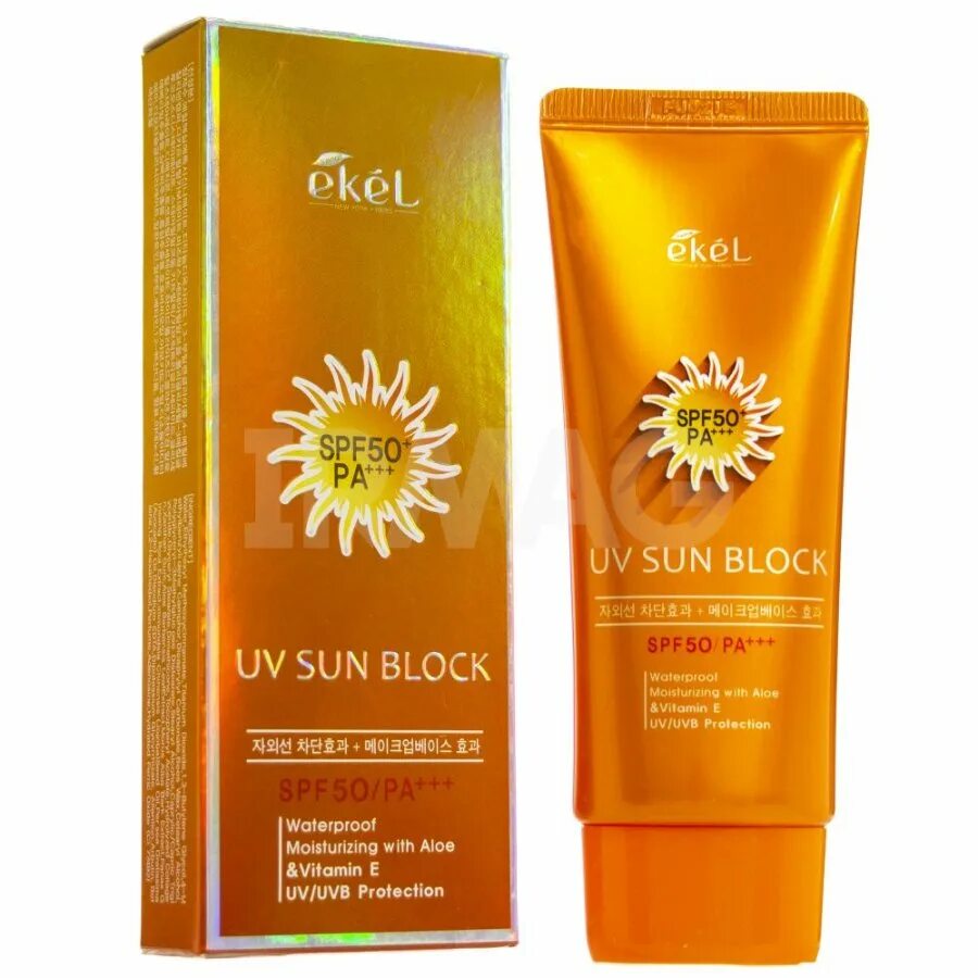 Spf 50 aloe. Ekel солнцезащитный крем с фактором UV Sun Block Cream SPF 50 pa+++, 70 мл. Ekel солнцезащитный крем Daily Whitening Sun Block Aha BHA pha SPF 50pa+++, 70мл. Ekel SPF 50.