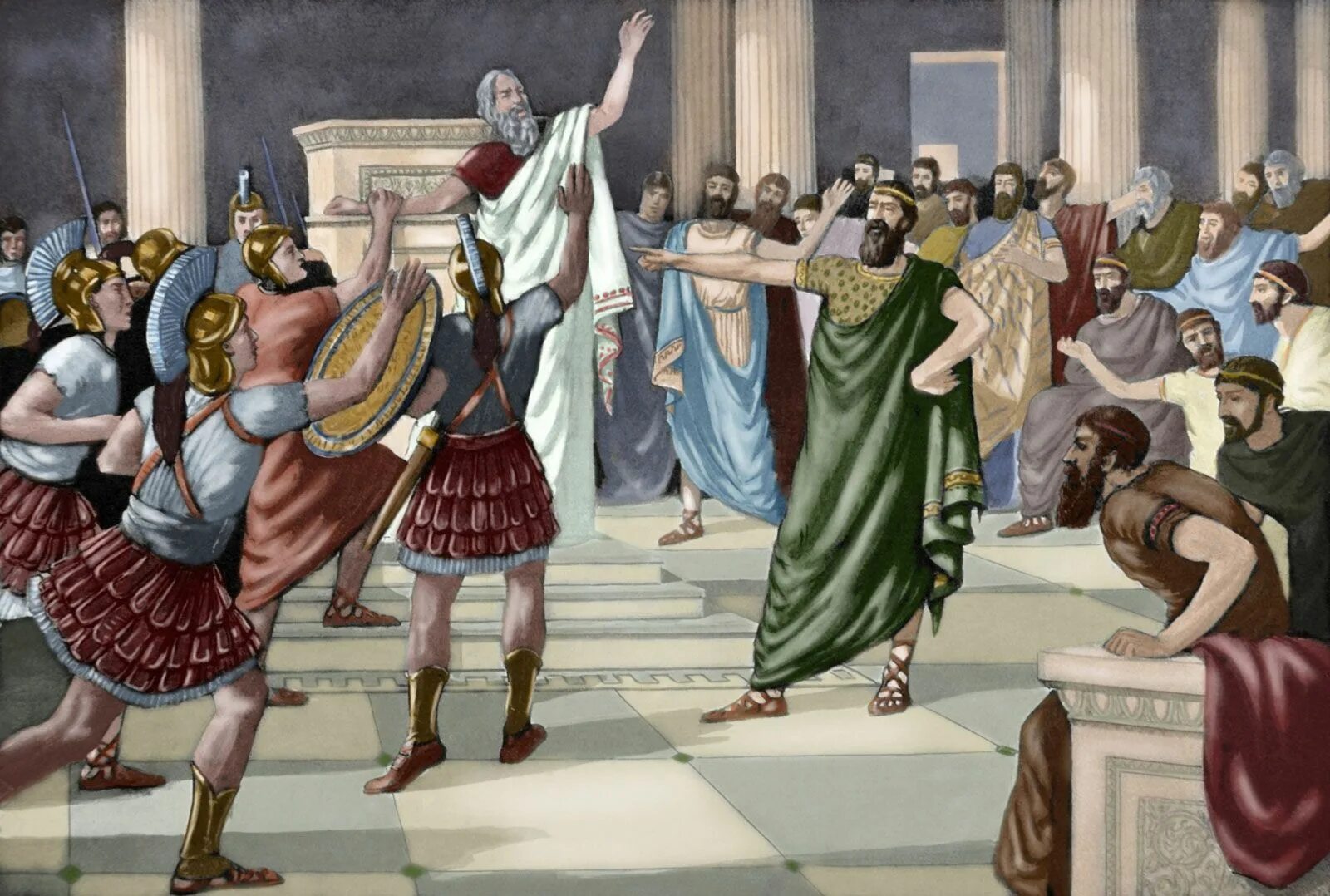 The games in ancient times