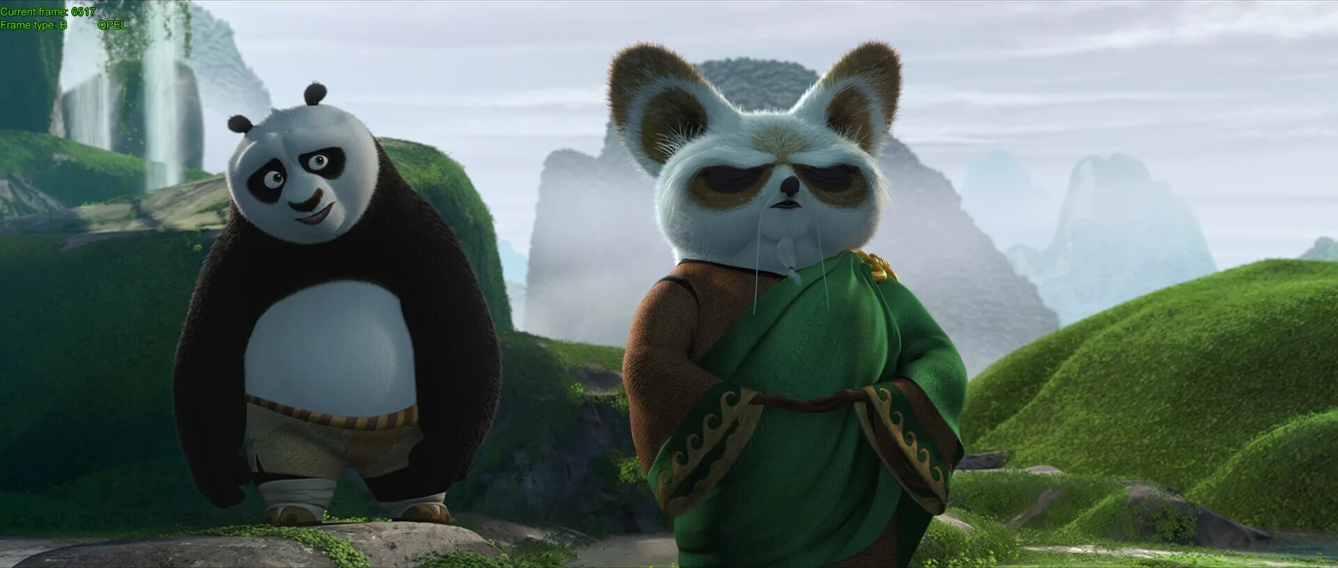 Kung fu panda ajoyib afsonalar uzbek