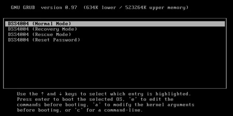 Перезапустить centos