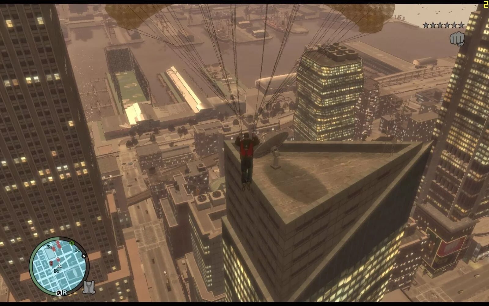 код на парашют в гта 4