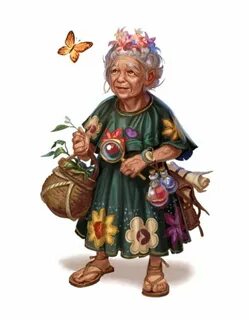 Женщина гномик