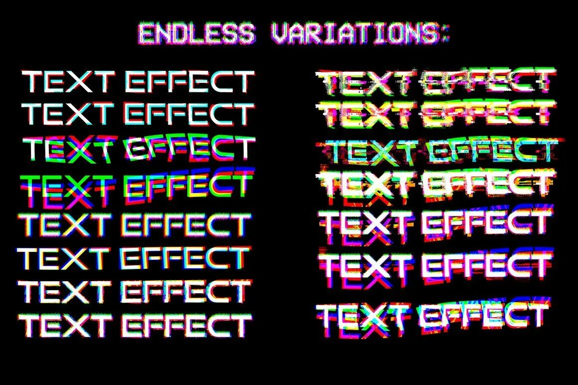 Glitch text generator copy