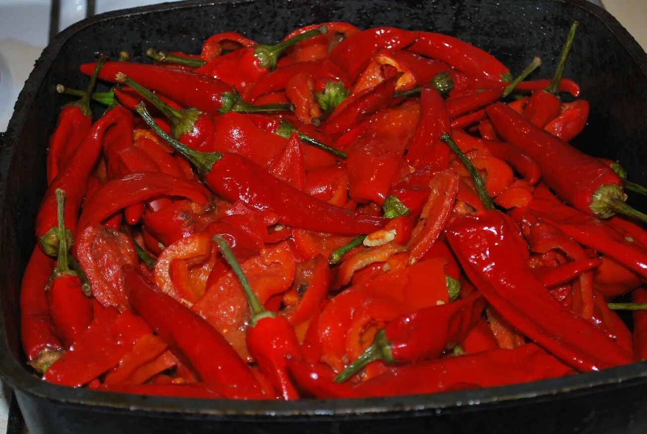 Рецепт красного болгарского перца