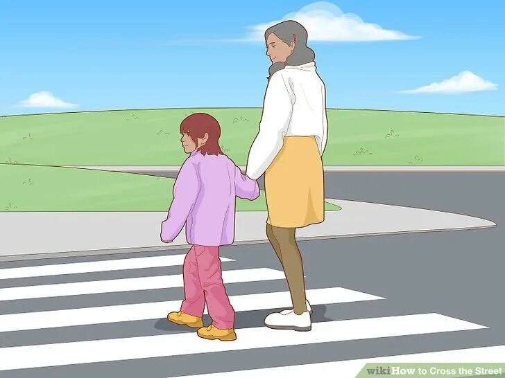 Be when you cross the. Cross the road cartoon. cross the road flashcard. to cross. they saw him crossing the road.