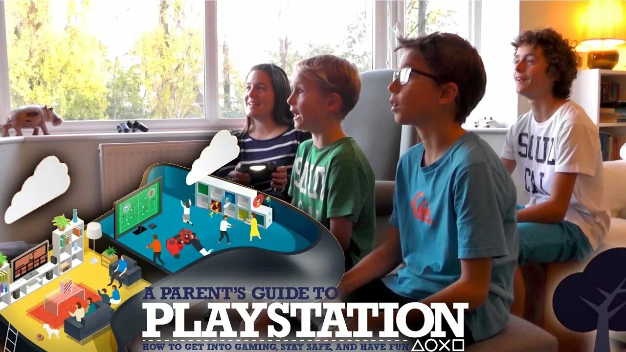 Игры family sharing. PLAYSTATION Family. PLAYSTATION fun. PLAYSTATION для детей.