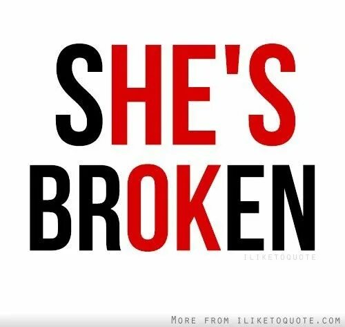 L am broken. Him надпись. She's broken. Im broken надпись. Футболка she broken he is ok.