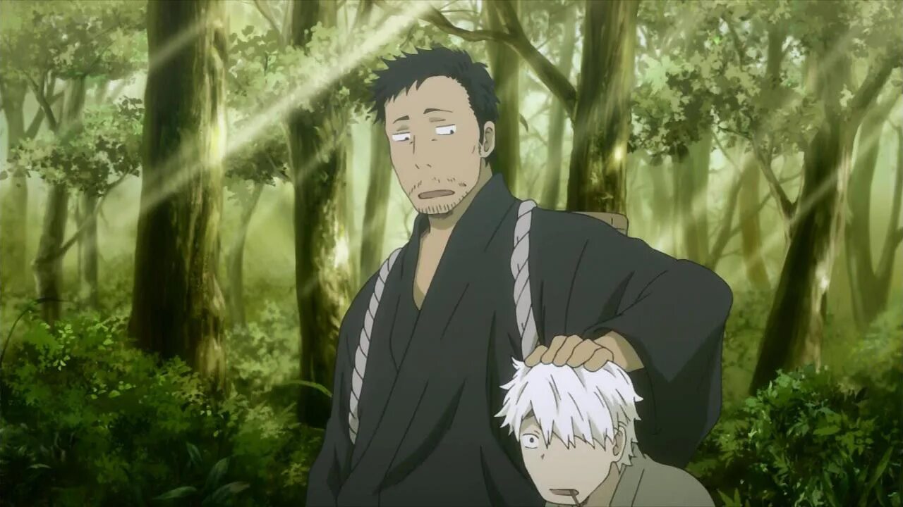 Мастер муси 2006. Гинко мастер Муши. Mushishi Zoku Shou.