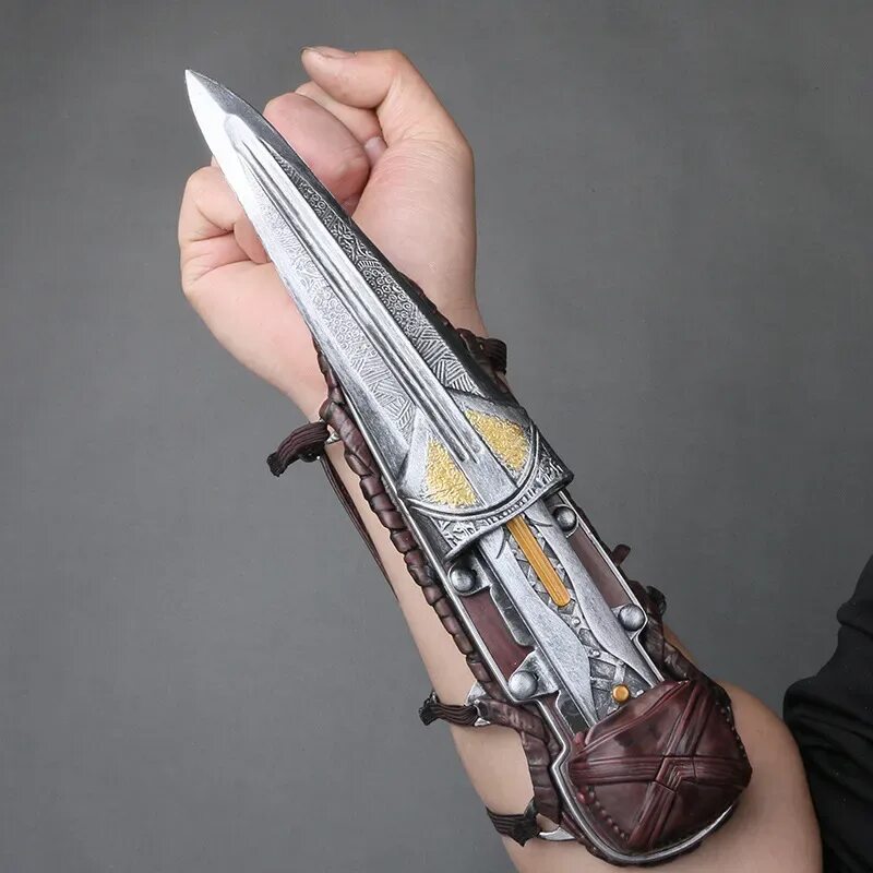 Ассасин скрытый клинок из рукава. Пиратский клинок ассасина Эдварда Кенуэя. Коллекционка Assassins Creed скрытый клинок. Скрытый клинок Байека.