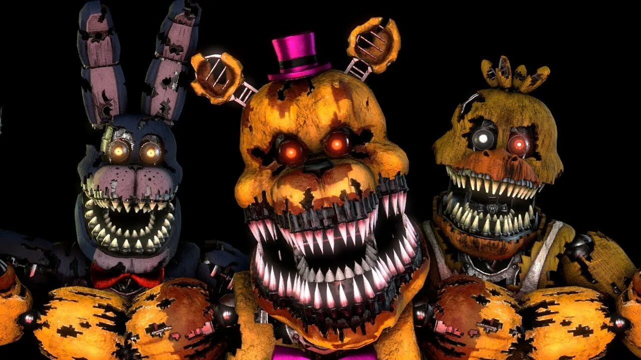 Скримеры фнаф 1 2 3 4 5 6. Фнаф 4 кошмарный фредбер. Аниматроники фнаф 4 часть. Фредди фнаф 5 кошмарный. Фнаф 4 5 6.