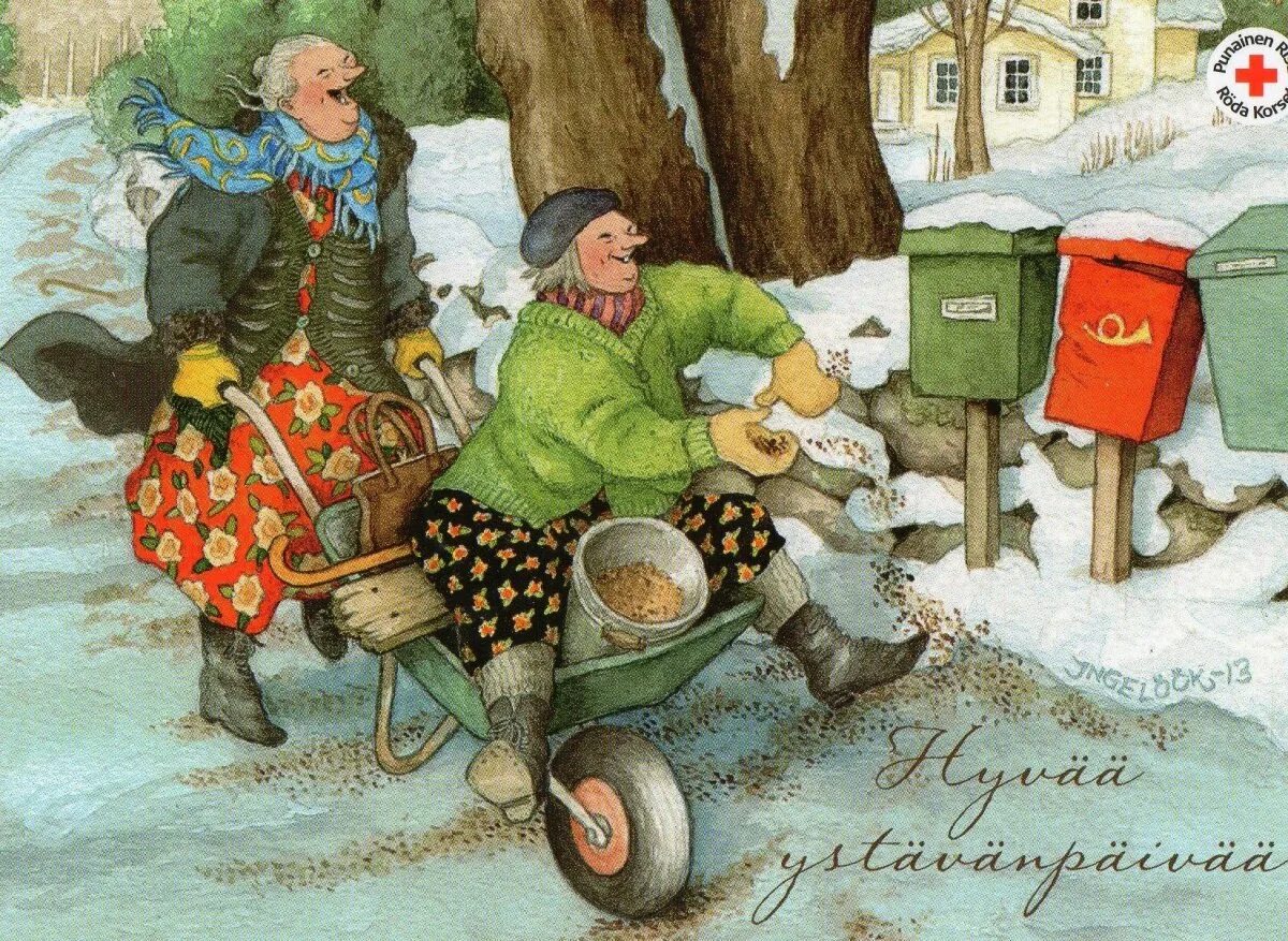 Новогодний подарок для бабушки открытки. Новогодняя открытка для бабушки и дедушки. Финская художница старушки веселушки. Бабушки поют. Старушка молодушка и новогоднее чудо вище.