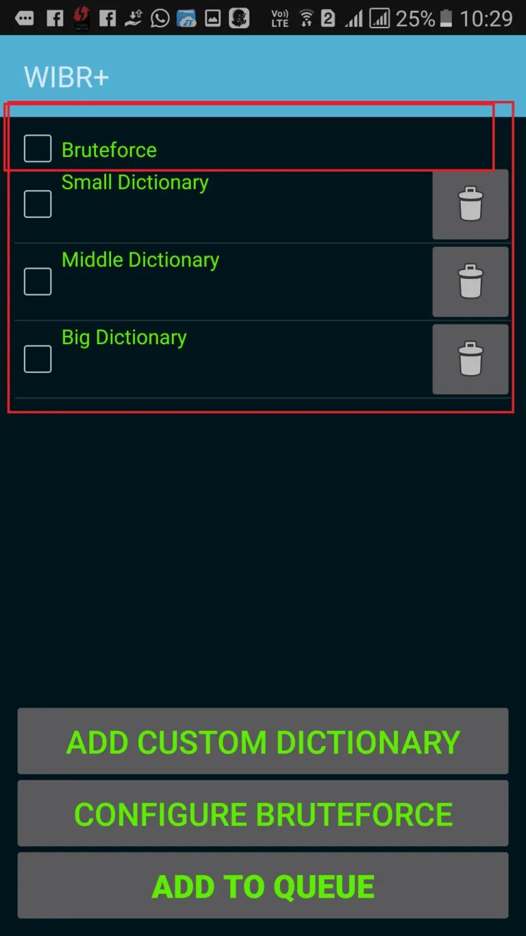 Config dict