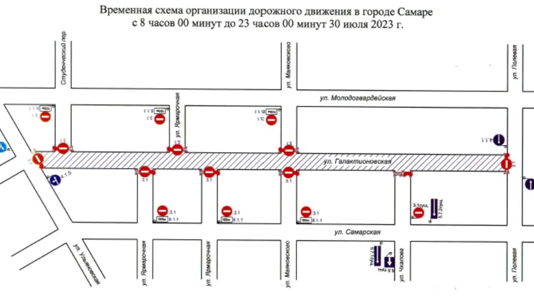 Самара ограничение движения. Перекрыто движение на участке с улицей. Временное ограничение движения. Изменение схемы движения картинки. Приложение показывает движение транспорта