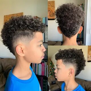 20+ Haircuts For Mixed Race Curly Hair Boy Fashion Style.