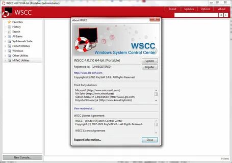 System control center