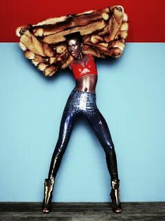 Grace jones fashion style