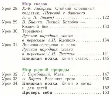Литературное слушание 1 класс