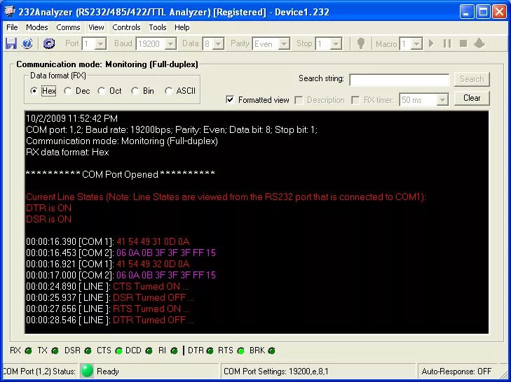 Com port toolkit. Сниффер rs232. Анализатор com порта. Программа терминал com порт. Rs232 com порт анализатор.