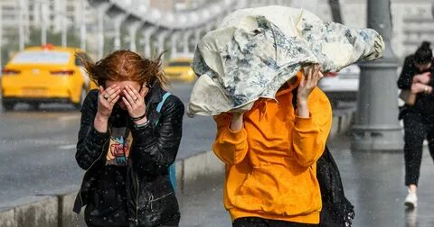 Порывы ветра в москве