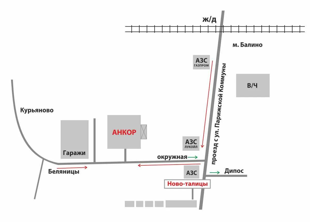 анкор индустриальные