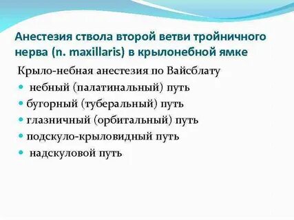 Анестезия 3