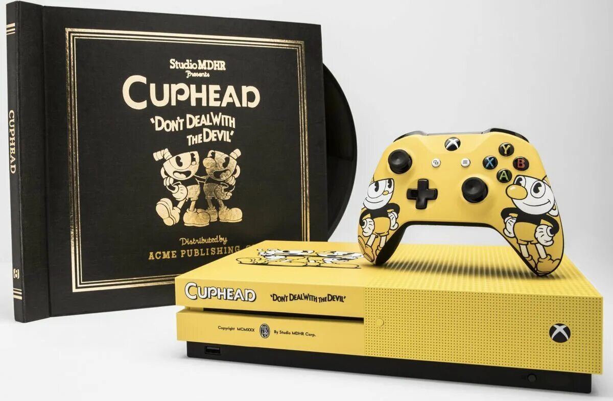 Cuphead джойстик. Cuphead Xbox one диск. Капхед на Xbox 360 диск. Капхед диск на ps4. Xbox one Cuphead консоль.