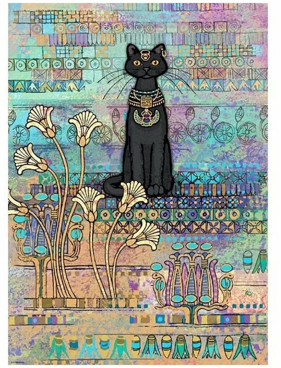 Пазл Heye 1000 кот. Кошки Jane Crowther. Jane Crowther картины. Египетская кошка. Музыка египта для кошек