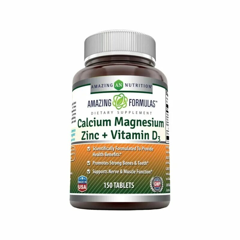 Как принимать витамин кальций магний. Amazing Formulas Calcium Magnesium Zinc+Vitamin d3 150 Tablets. Calcium Magnesium Zinc d3. Calcium Magnesium Zinc + d3 таблетки. Магний кальций д3 айхерб.