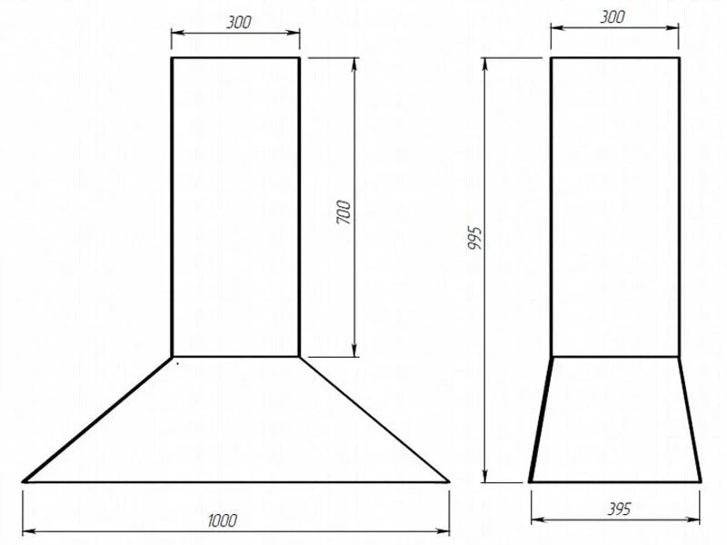 Высота кухонной вытяжки. Вытяжка ширина 1300. Стандартная ширина вытяжки для кухни. Кухонная вытяжка габариты. Стандартный диаметр вытяжки для кухни.