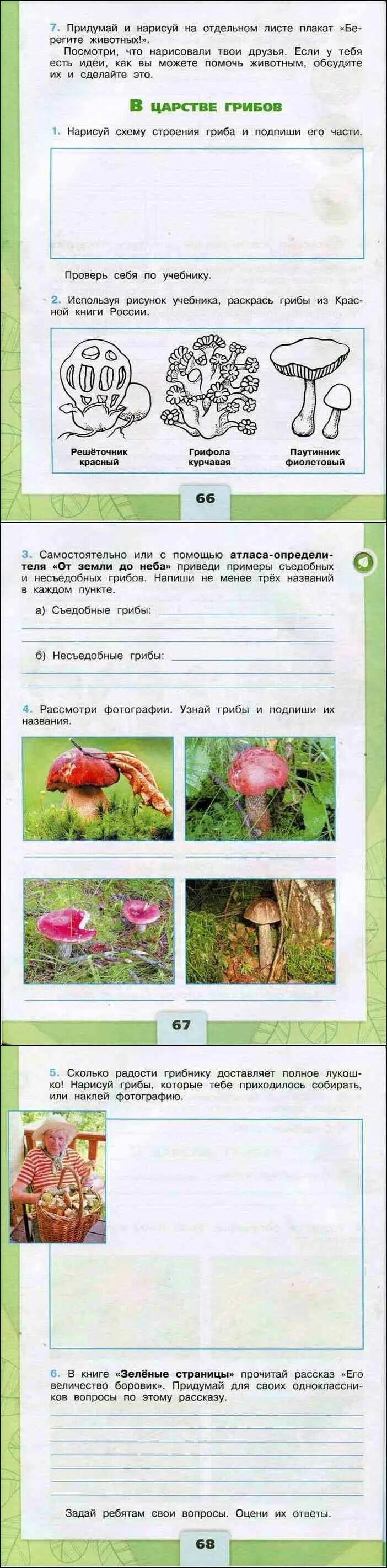 Окружающий мир 3 класс с 67
