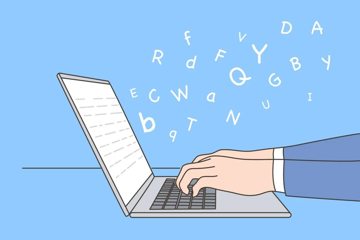 Start typing text