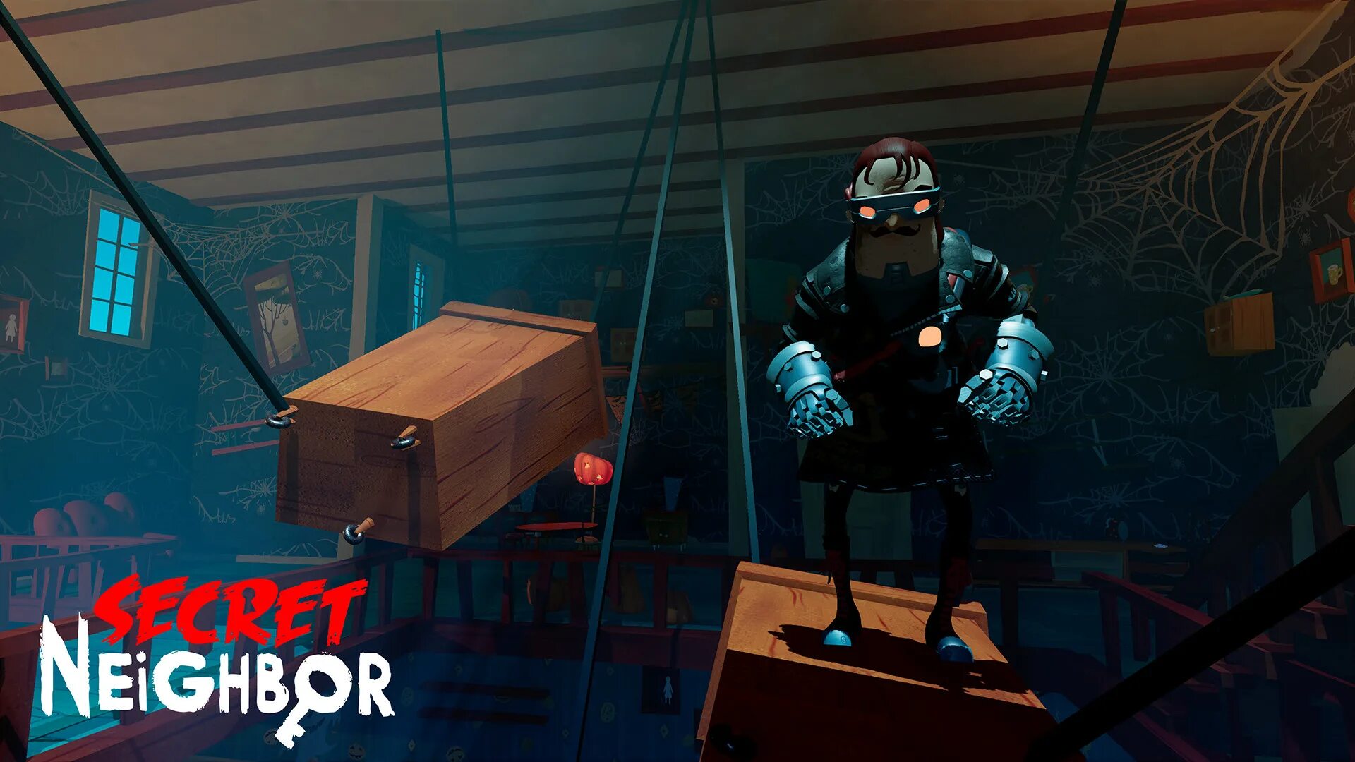 Игра Secret Neighbor. Секрет нейбор сосед. Сосед Мясник секрет соседа. Secret Neighbor мультиплеер. Привет сосед тайна соседа