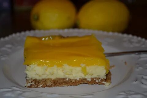 Торт с лимоном и манкой