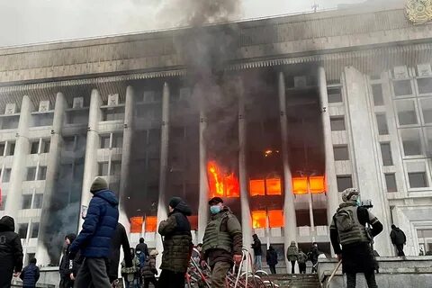 Мятеж в казахстане