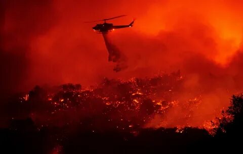 But fire