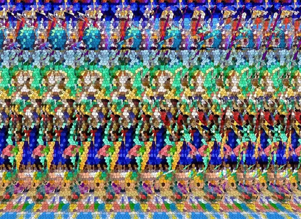 Включи что то видно. Девушка с декольте наклонилась. Стереограмма будда сложные. Включи что то видно. Забавные ситуации.