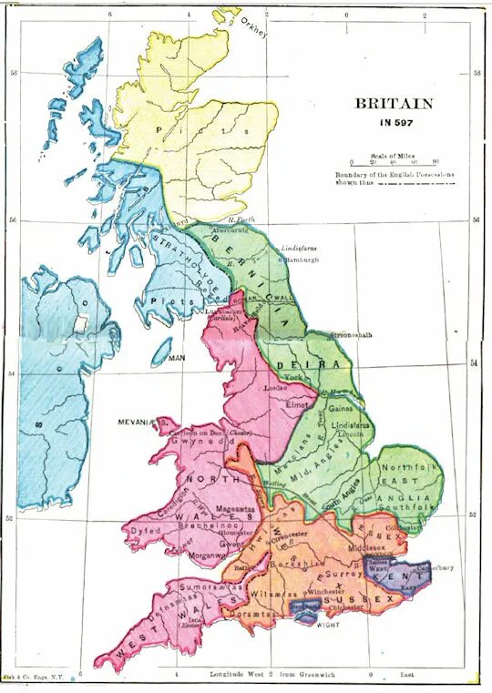 Племена англии. Англия в 8 веке карта. Карта Англии 7 век. Англосаксонские королевства в Британии карта. Карта Англии 8 век.