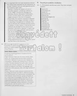 Academic english intermediate