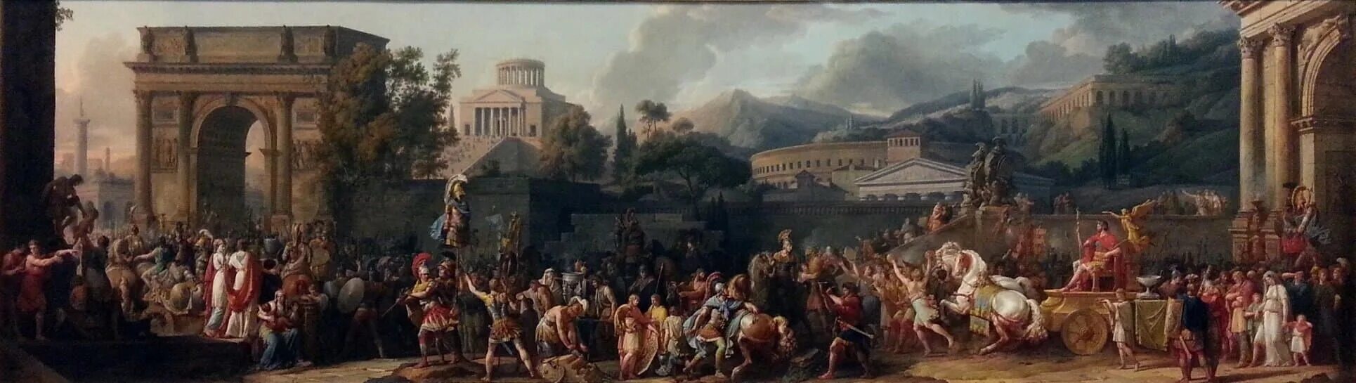 Триумф в Риме живопись. Честь древнего рима