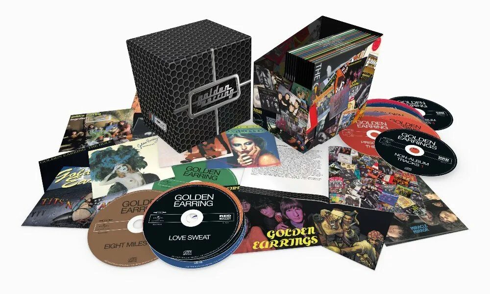 Box Set CD. Музыкальный диск Universal. Radar Love Golden Earring. Пиратский CD С дискографией.