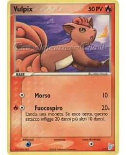 07/12 Vulpix comune (IT) -MINT- Pokemon EX Trainer Kit Minun Carte Collezionabil