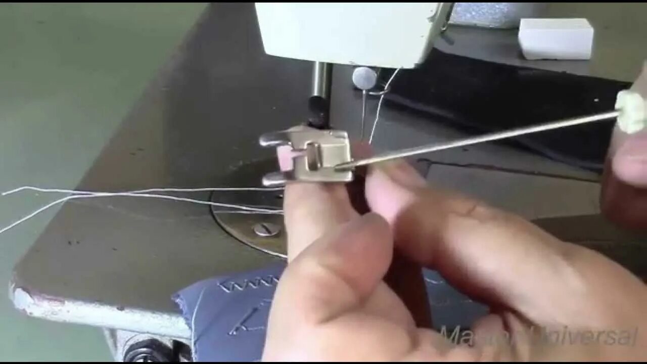 Как настроить швейную машинку видео