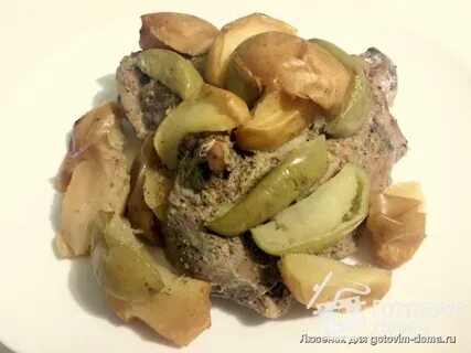 Мясо с яблоками геншин