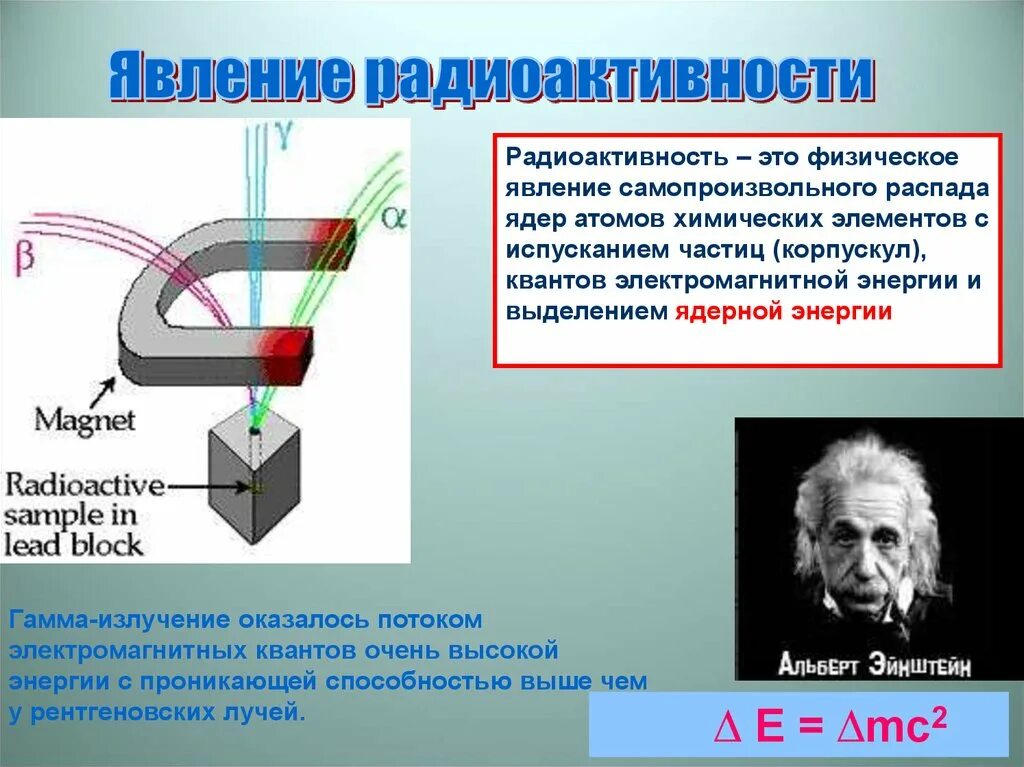 Явление радиоактивности свидетельствует о том что атом. Явление радиоактивности. Радиоактивность физическое явление. Явление самопроизвольной радиоактивности. Радиоактивность это физическое.