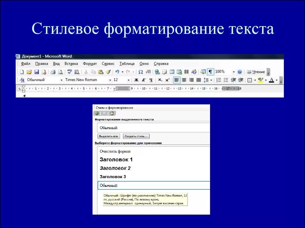 Прямое форматирование текста. Стилевое форматирование. Стилевое форматирование текста. Форматирование текста в MS Word. Стилевое форматирование в Word.