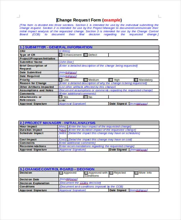 Inform request. Change request form. change request пример. form example. engineering change request пример.