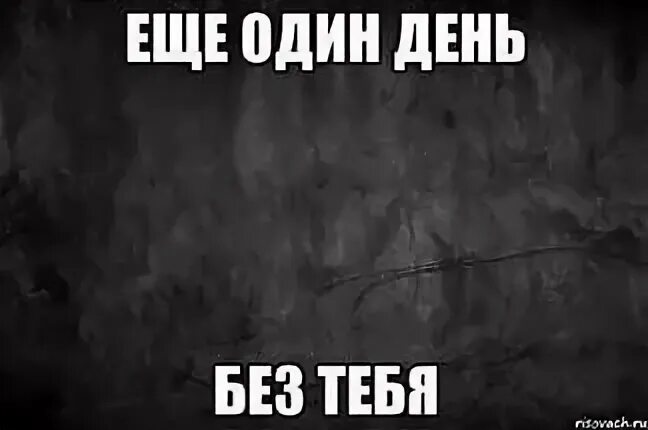 Ещё один день без тебя. День без тебя. Еще один день. Без тебя без тебя. Не смогу без тебя текст