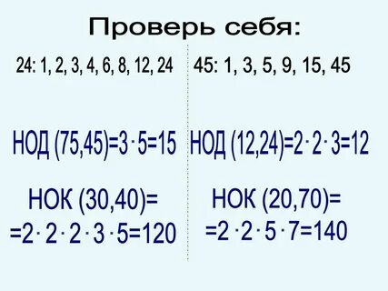 Общий кратный делитель что это