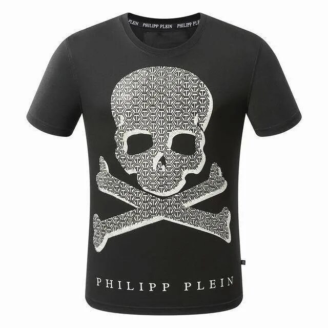 футболка филипп плейн. футболка филипп плейн с черепом. бренд одежды с черепом. бренд одежды с черепом. футболка philipp plein мужская.