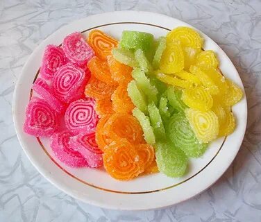 Мармелад цветы